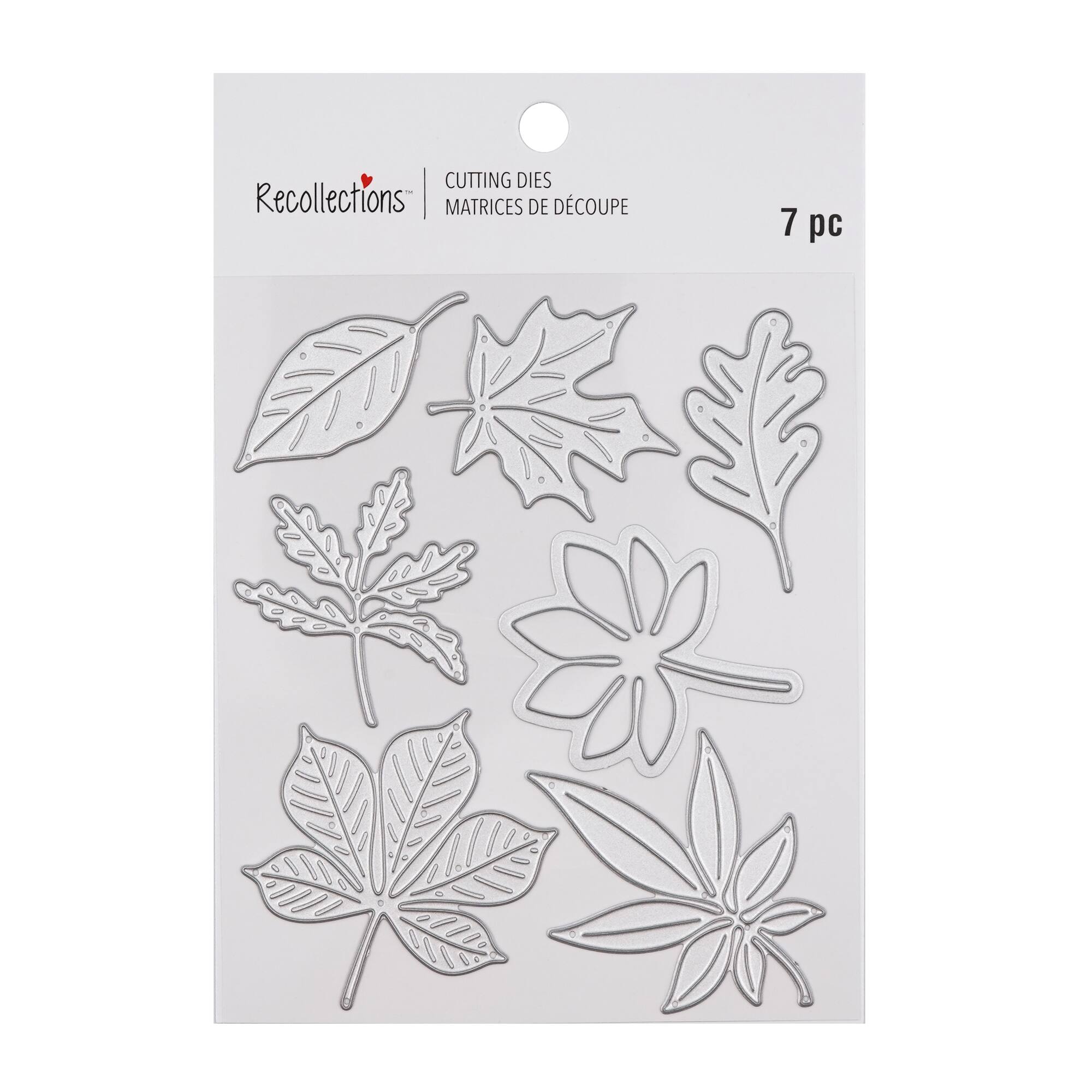 6 Pack: Fall Leaves Cutting Die Set by Recollections™